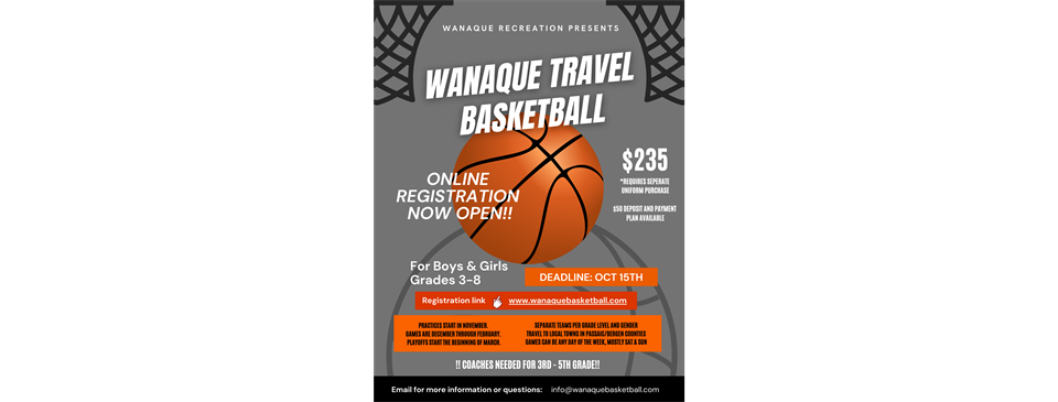 Travel Basketball Registration